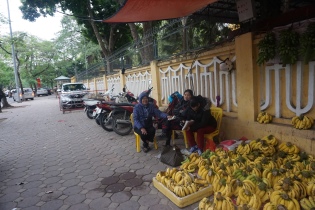 Penjaja Pisang di Hanoi